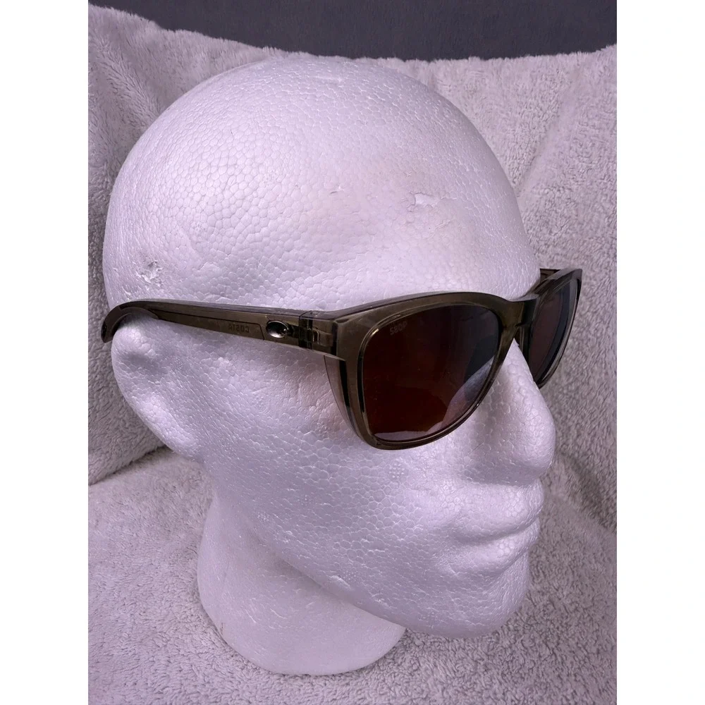 Costa Del Mar Anaa Sunglasses Womens 54mm Shiny Kelp 580P Polarized Lenses Read!